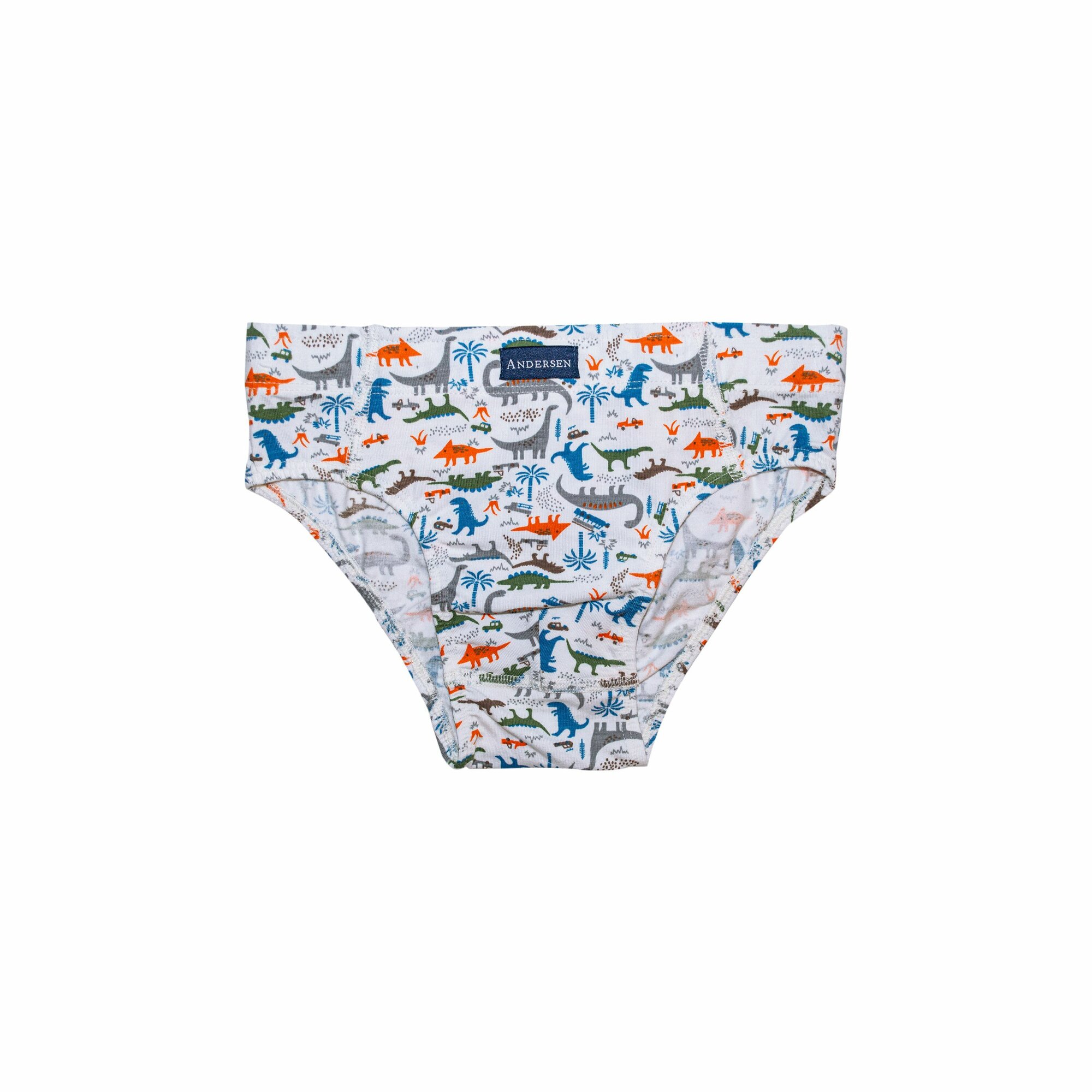 Трусы Андерсен, размер 134, разноцветный/серый — фото 1