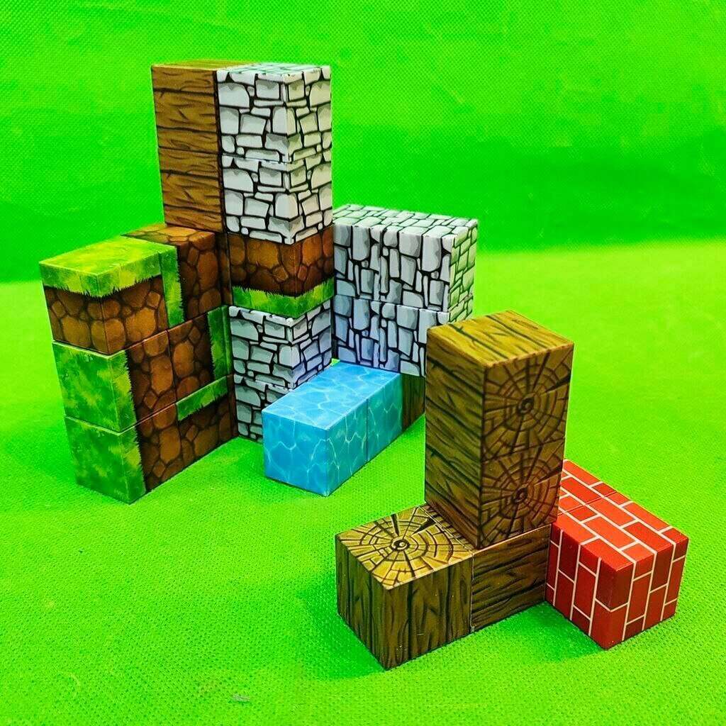 Конструктор набор, магнитный, 60 и 54 элементов, для детей 3-8 лет — фото 1