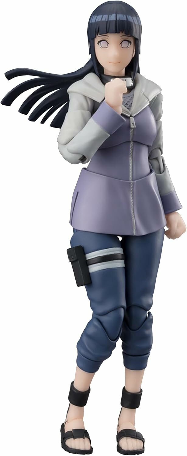 S.H.Figuarts Hinata Hyuga Virtuous Byakugan, 13,5 см, 4 лица, эффекты Jyuho Soshiken, волосы, руки