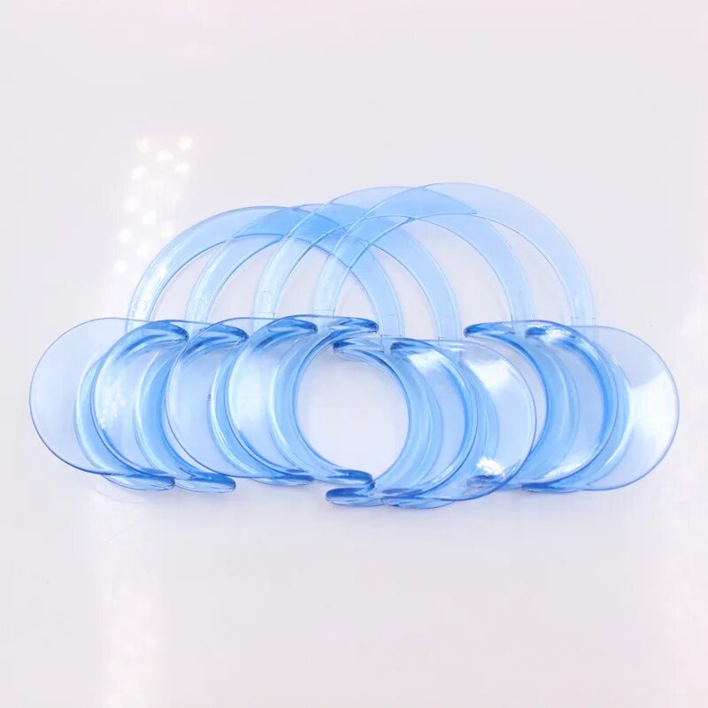 Пластиковые ортодонтические ретракторы LISM, 5 шт. 5pcs Blue M