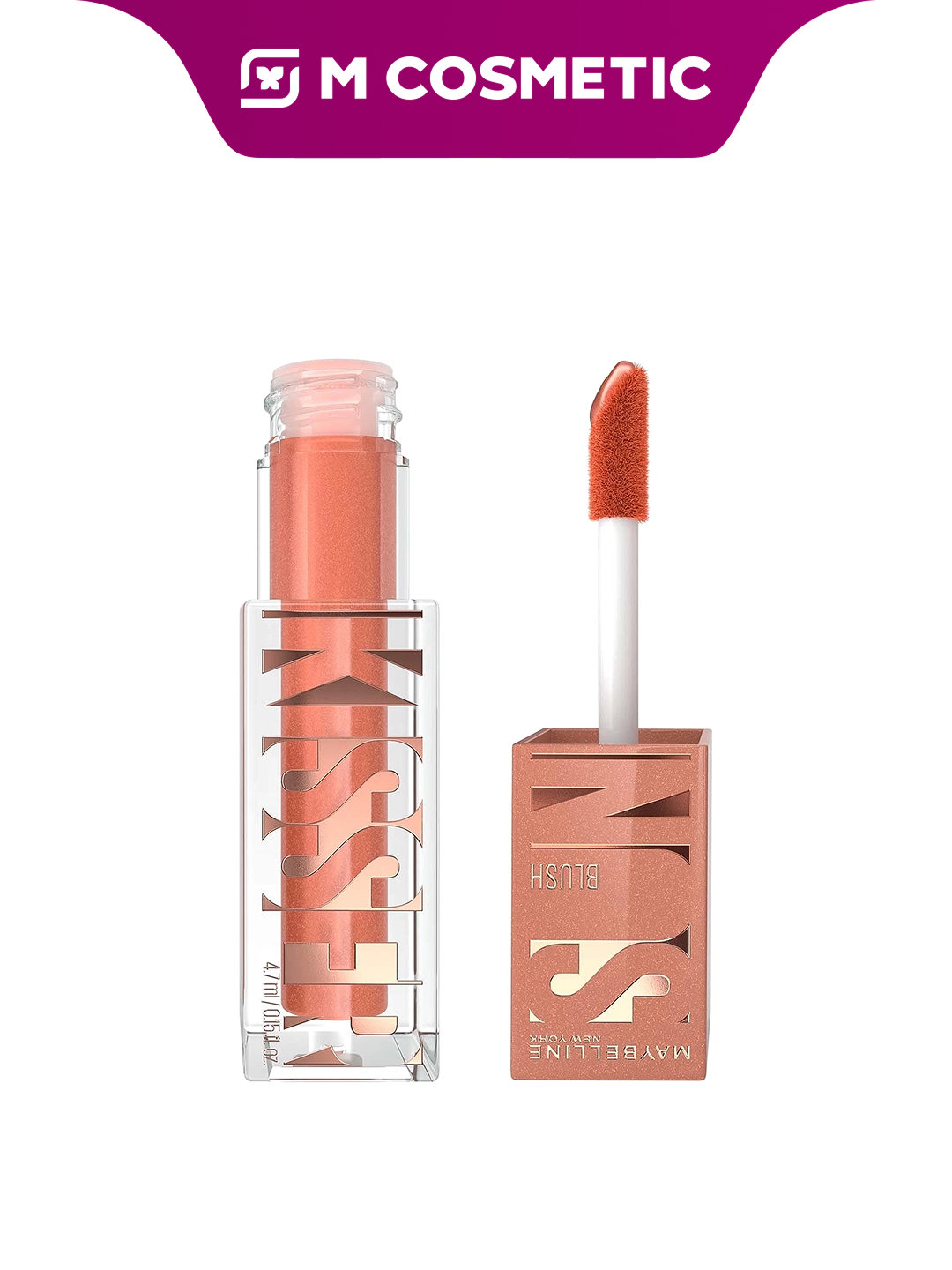 Румяна MAYBELLINE Sun Kisser, жидкие, гелевая текстура, 4,7 мл