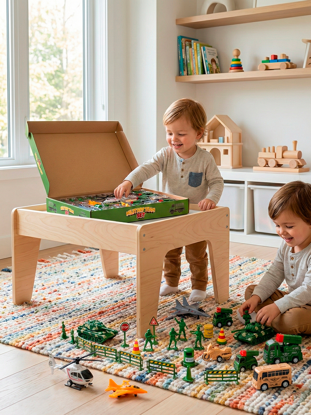 Детский игровой набор военных, 3+ — фото 1