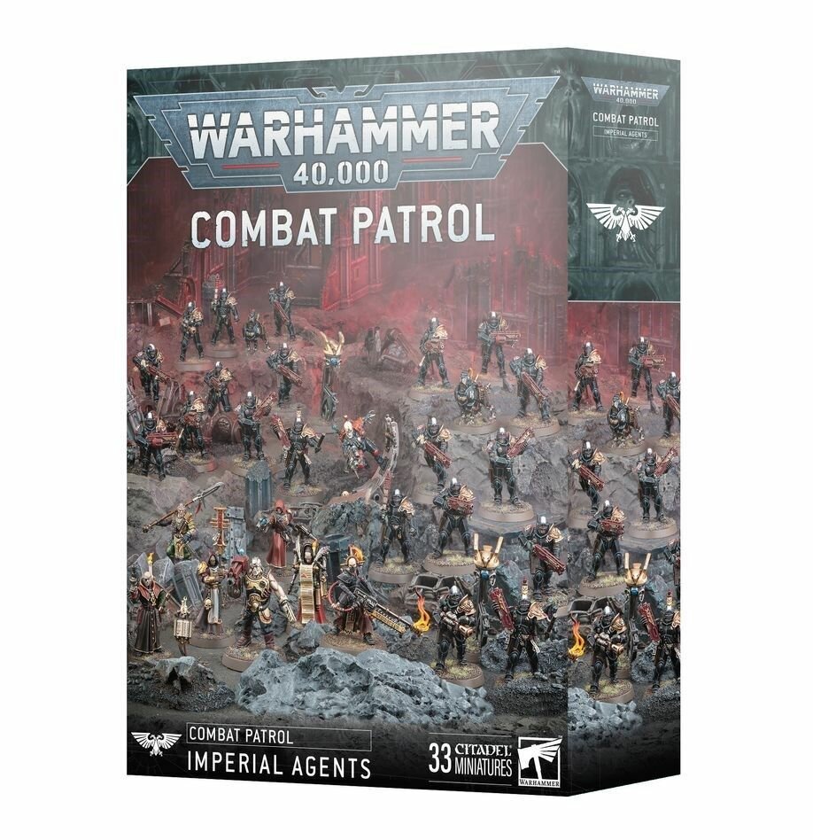 Фигурки COMBAT PATROL: IMPERIAL AGENTS Warhammer 40000