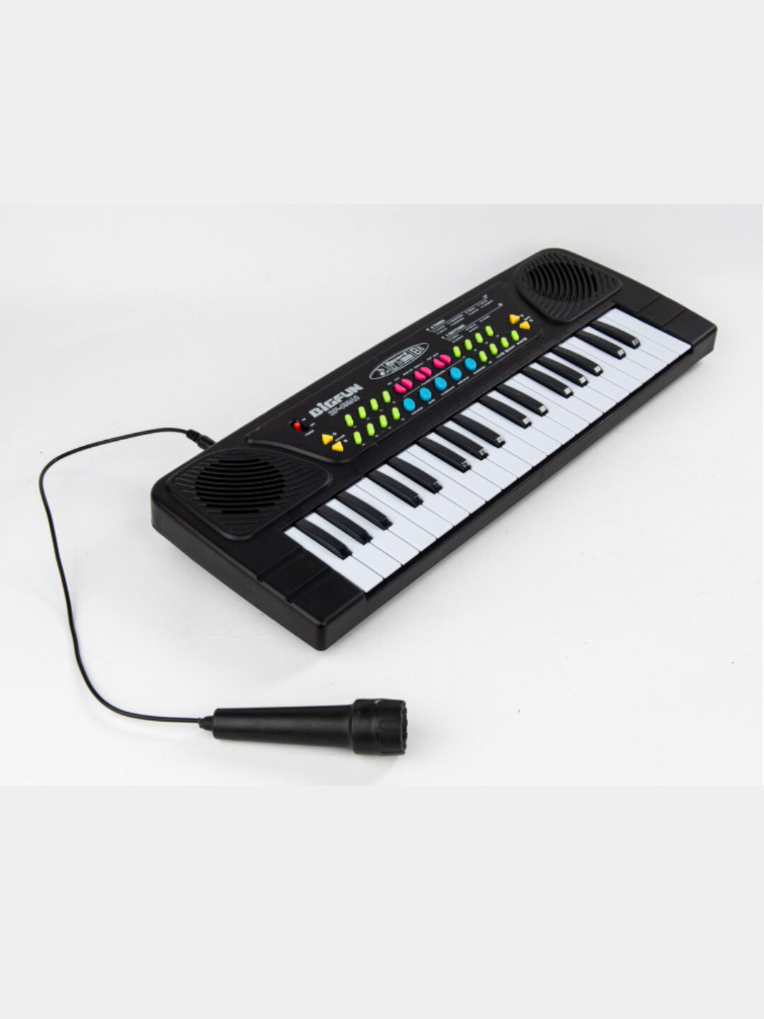 Пианино от сети с микрофоном 37 клавиша 53*19 см, Синтезатор для детей