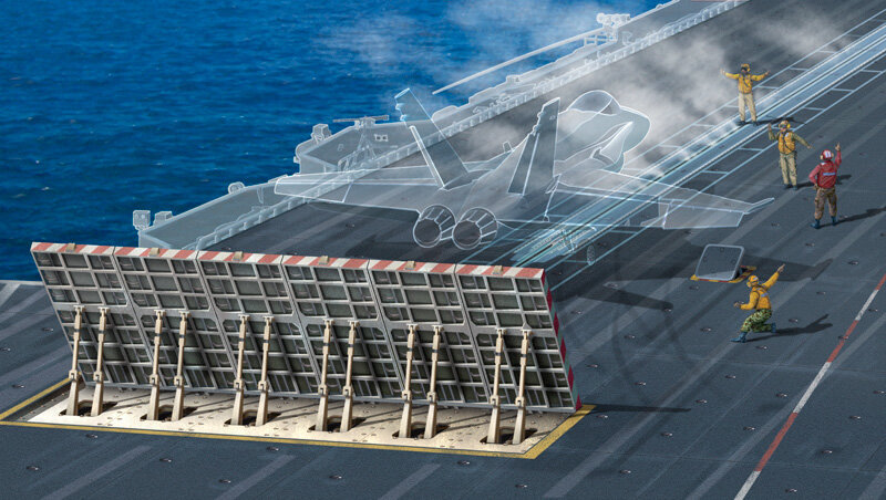 Сборная модель "Диарама CARRIER DECK SECTION" (1:72), артикул 1326