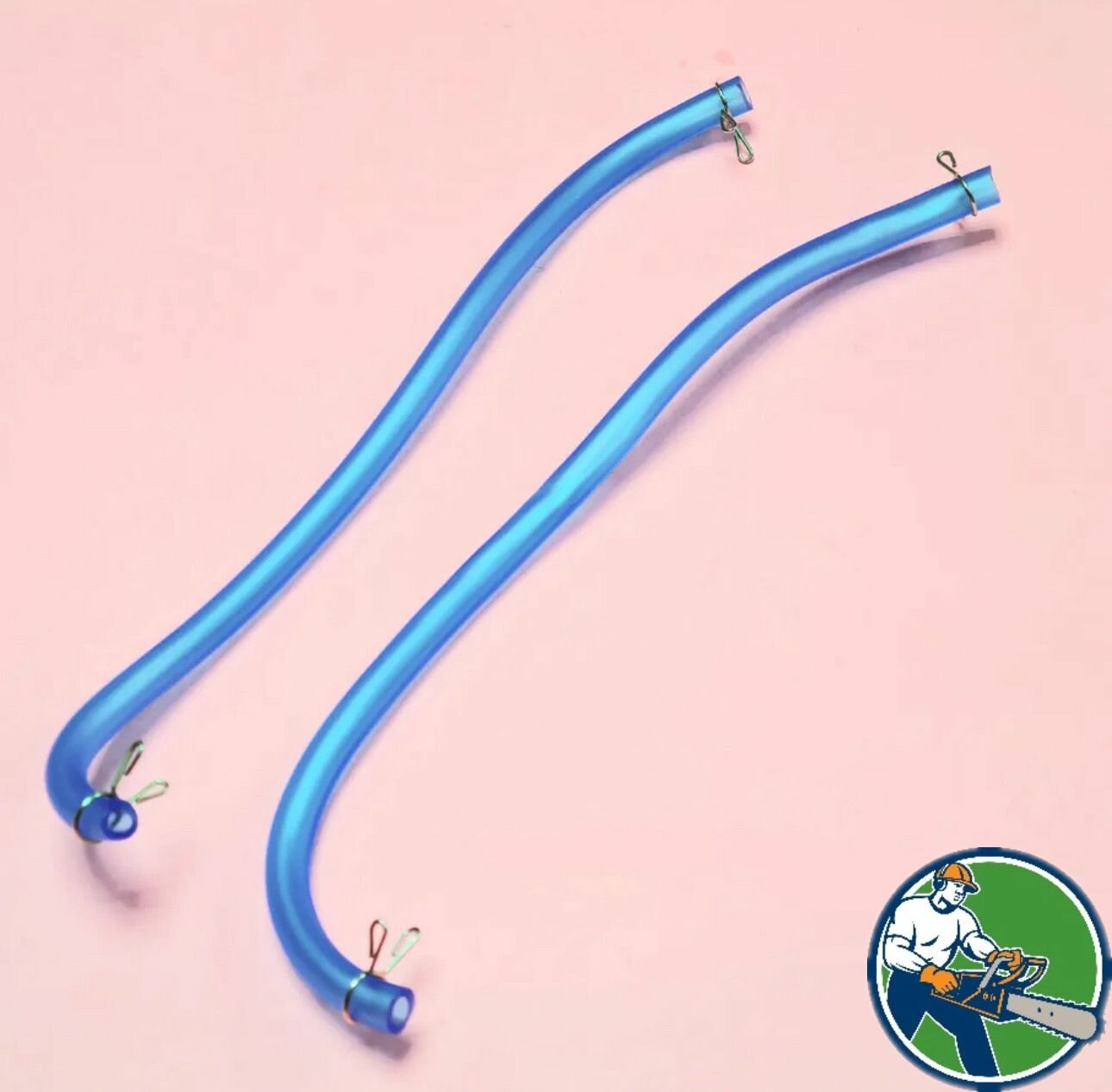 Топливный шланг 5 мм (2шт) силикон для двигателя 168F-2 GX160-GX200, 168F-170 5,5-8лс для Мотоблоков, Культиваторов, Мотопомп, Бензогенераторов завод