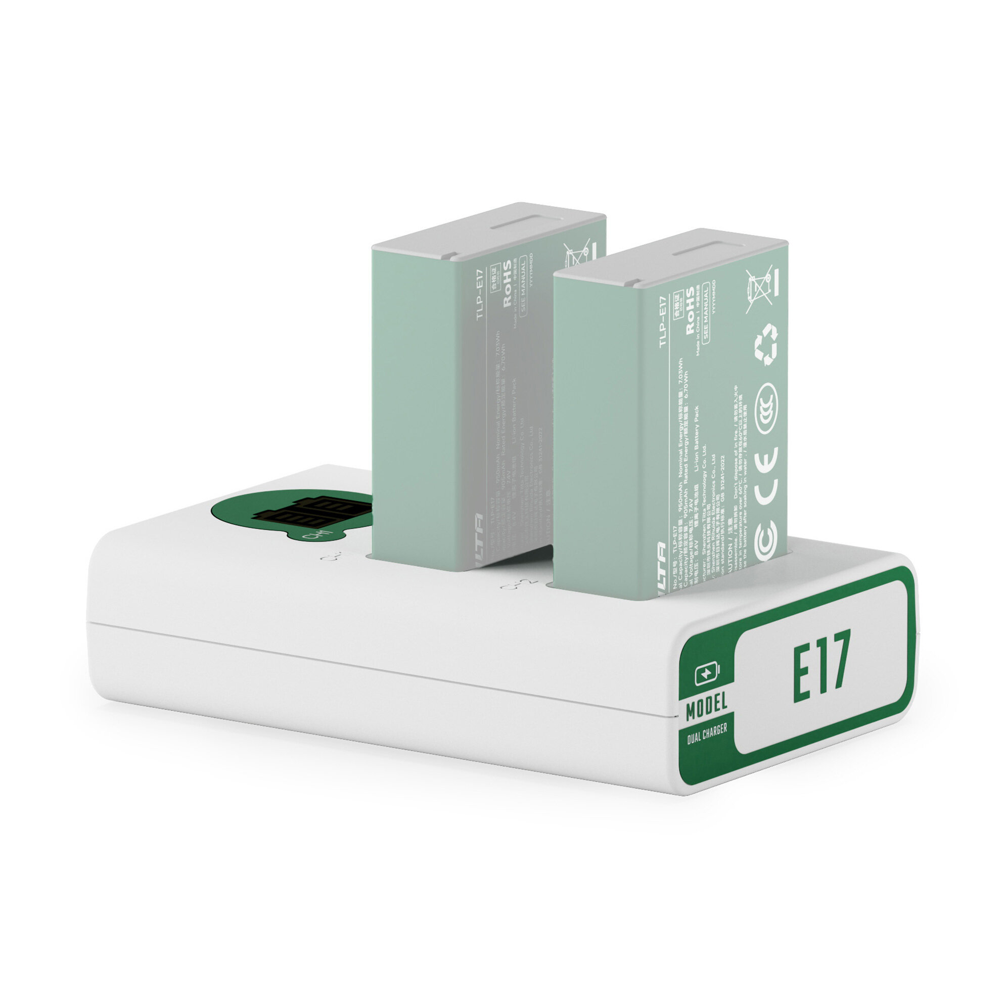 Зарядное устройство Tilta Battery Charger для 2х LP-E17, цвет Forest Green