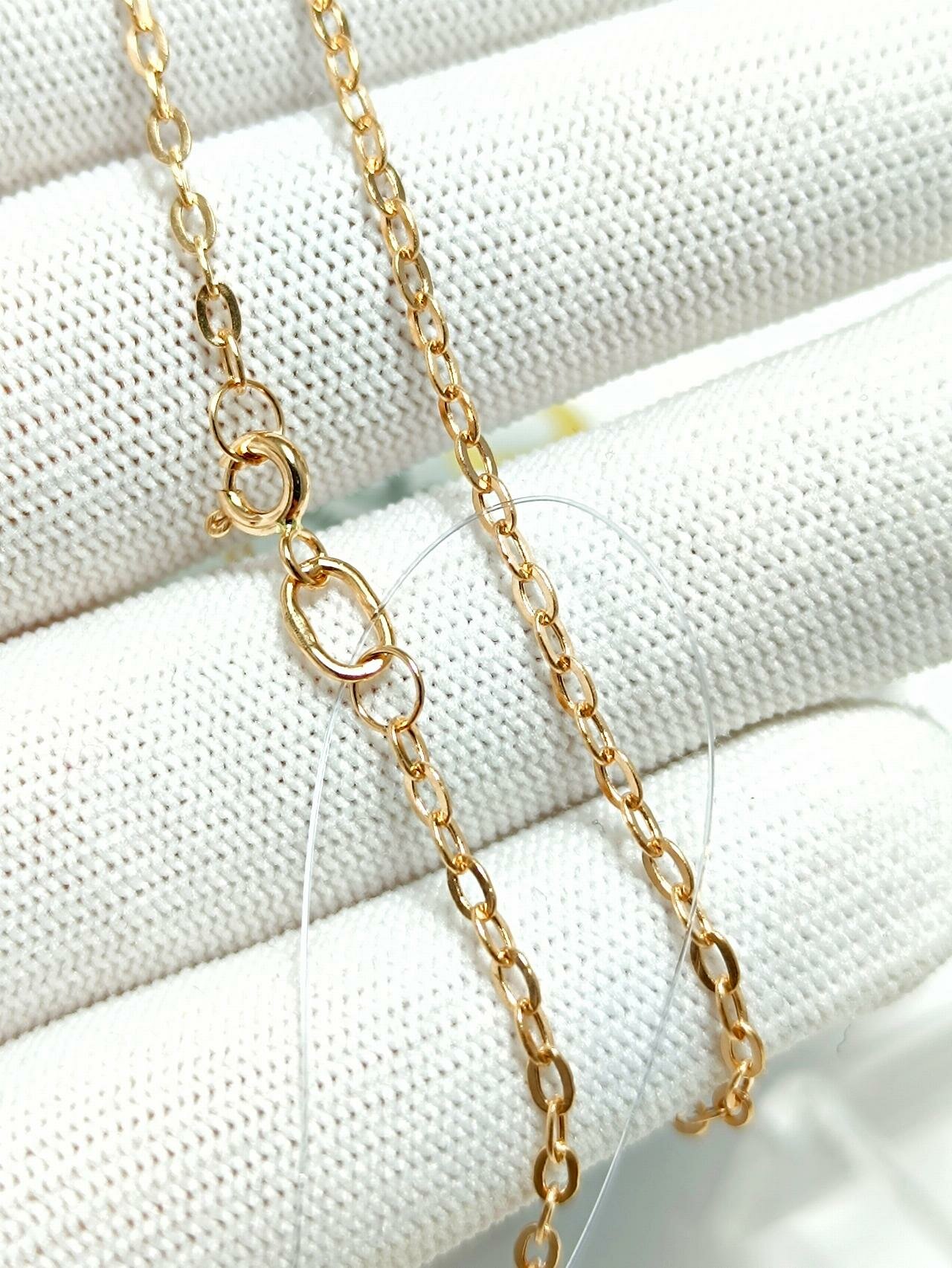 Цепь красное золото, 585 проба