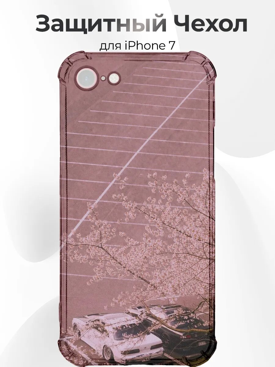 Чехол для iPhone 7/8/SE 2 Silvia S13 под сакурой