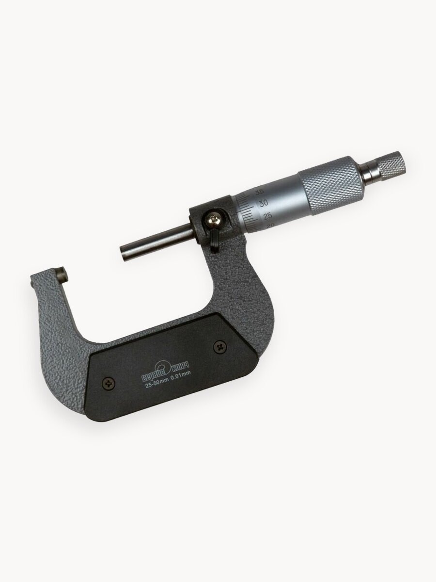 Микрометр 25-50 мм для точных работ, механический, Сервис Ключ