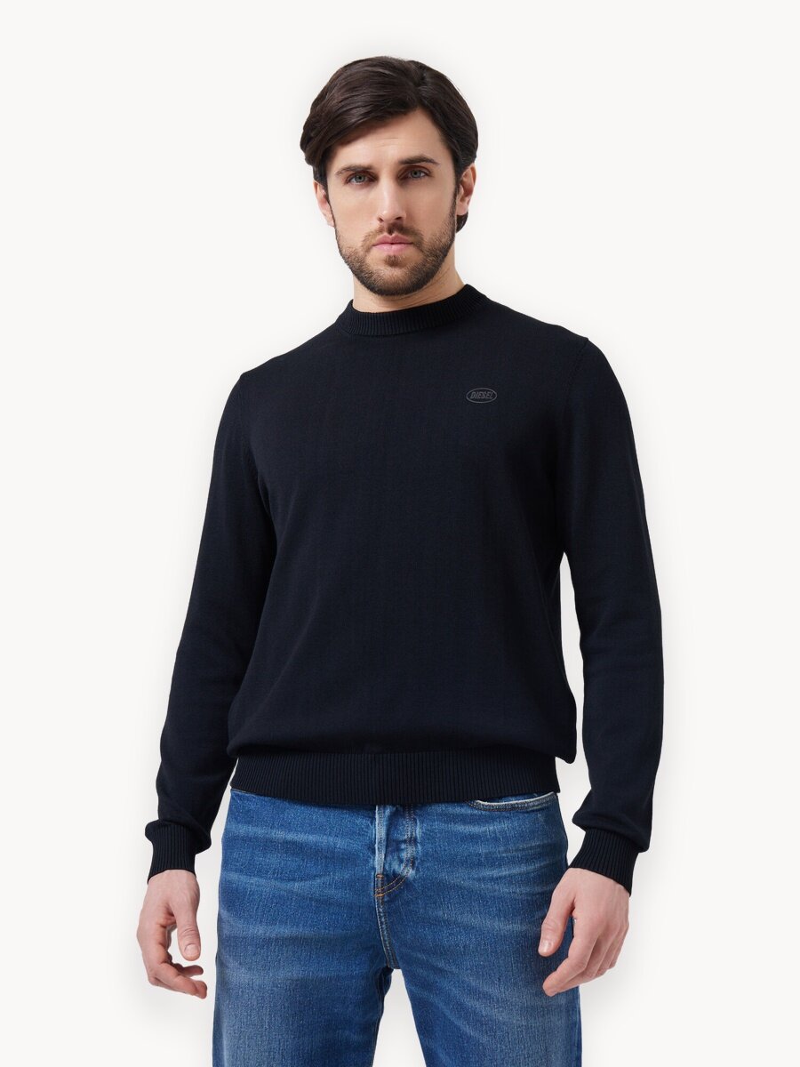 Джемпер DIESEL, размер L, чёрный