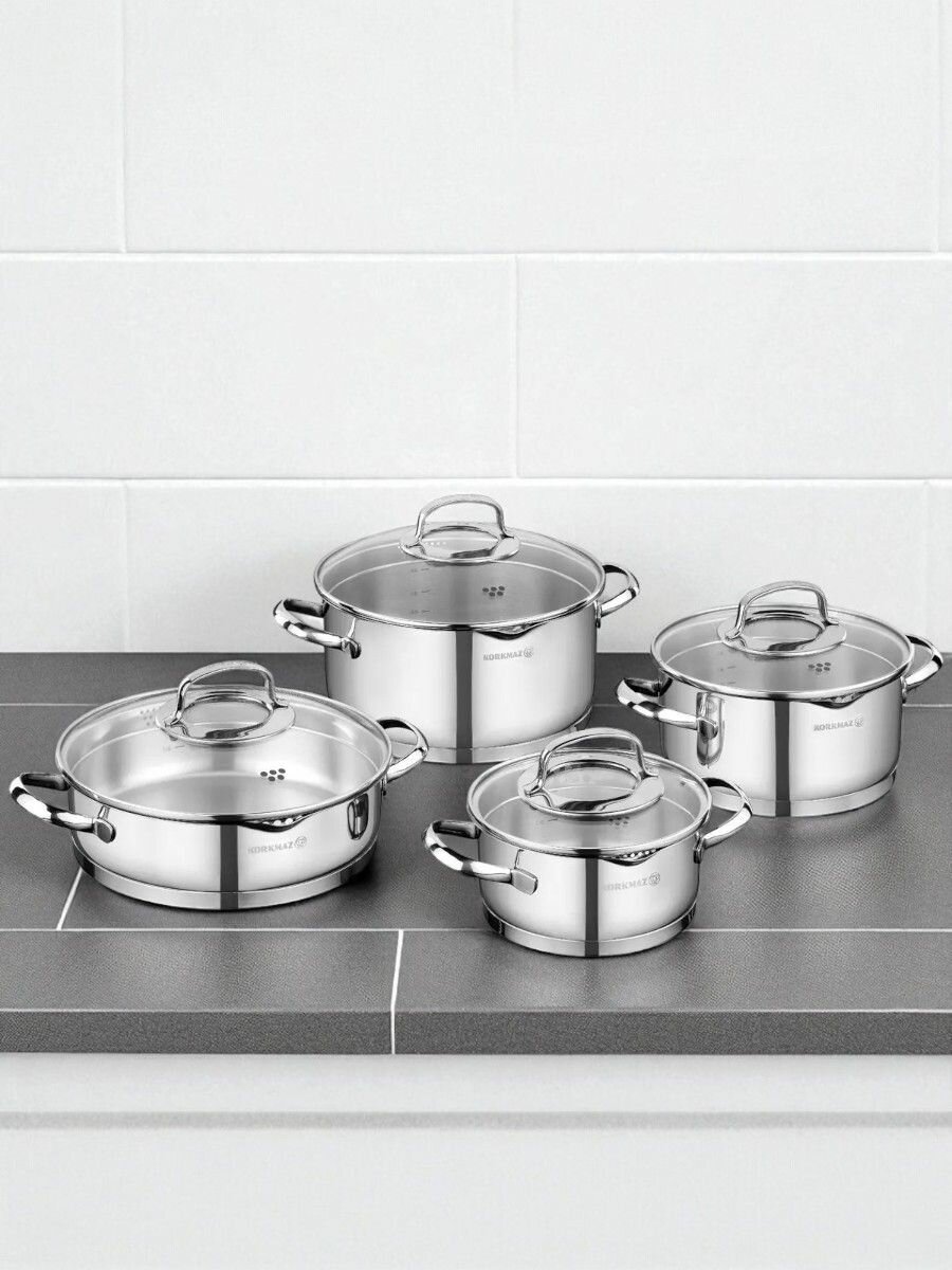 Набор посуды из 8 предметов Steama