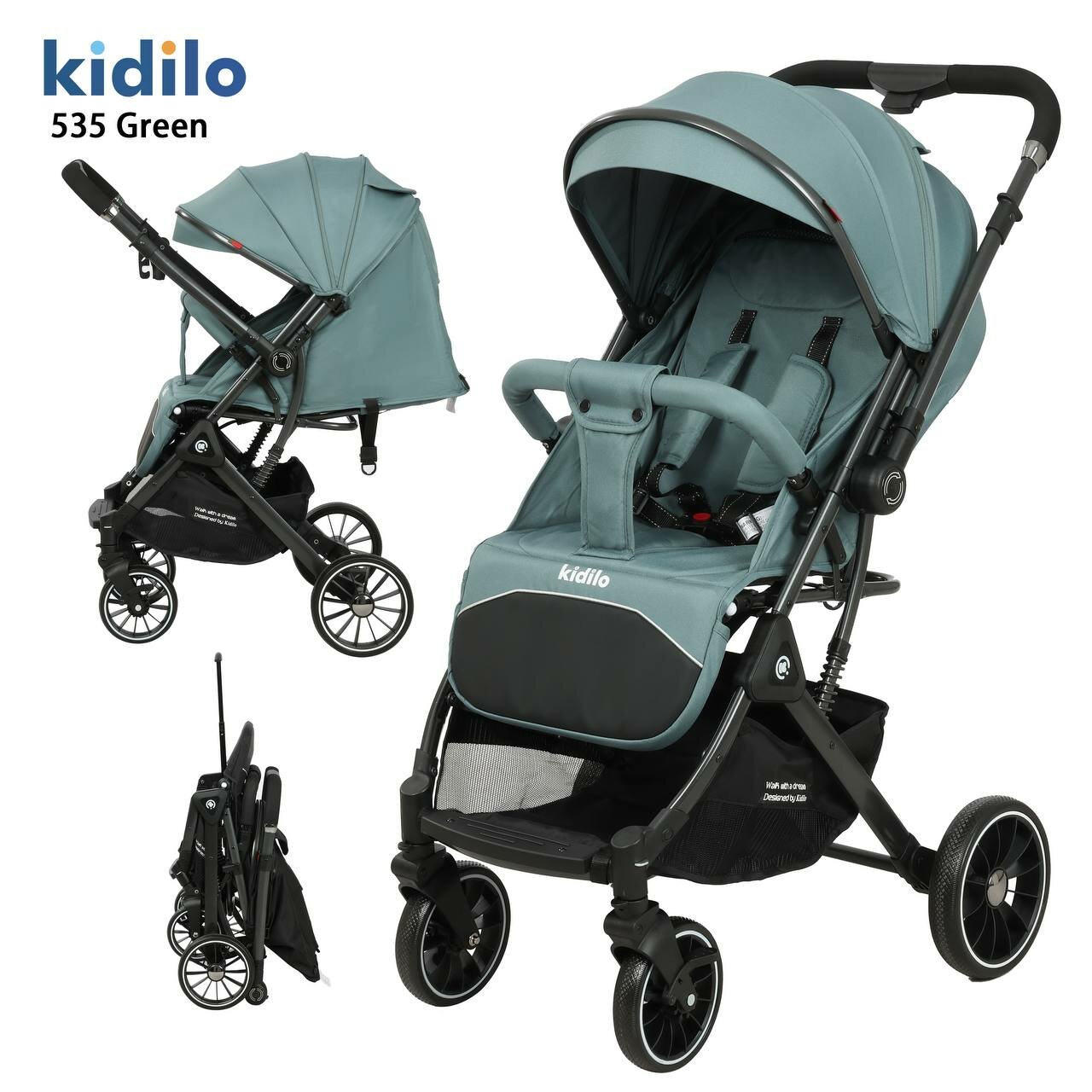 Коляска Kidilo 535-1 (pro)