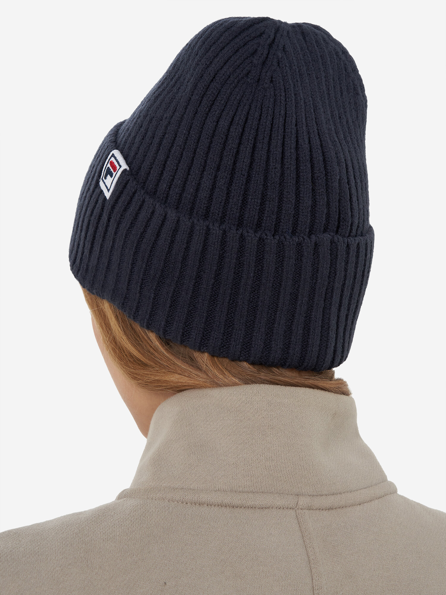 Шапка Fila Unisex Regular Basic Hat для мужчин и женщин, размер one size, темно-синий — фото 1