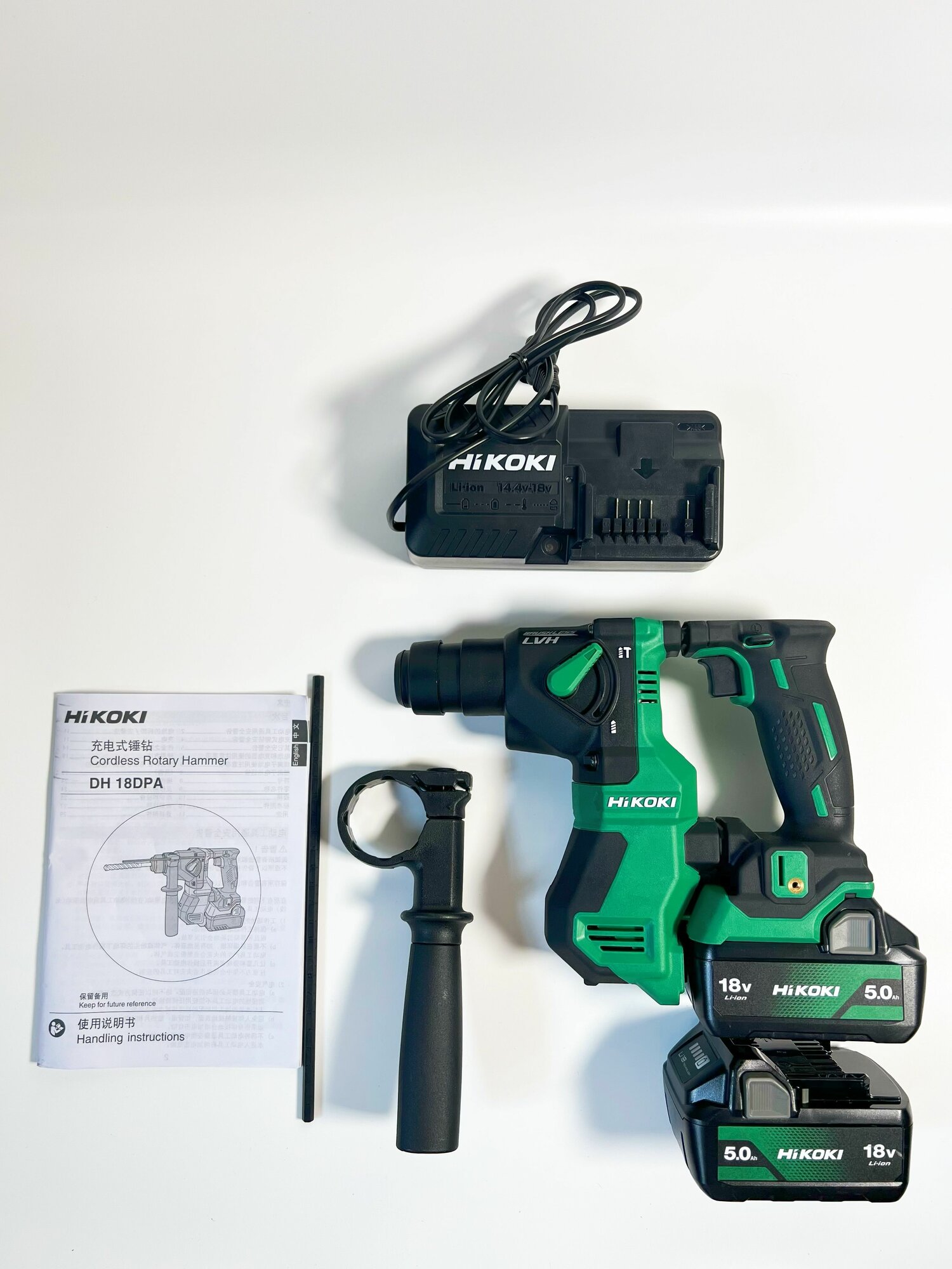 Перфоратор Hikoki DH18DPA 1 3j Комплект 2 АКБ BSL1850MAF  З у UC18YSL3