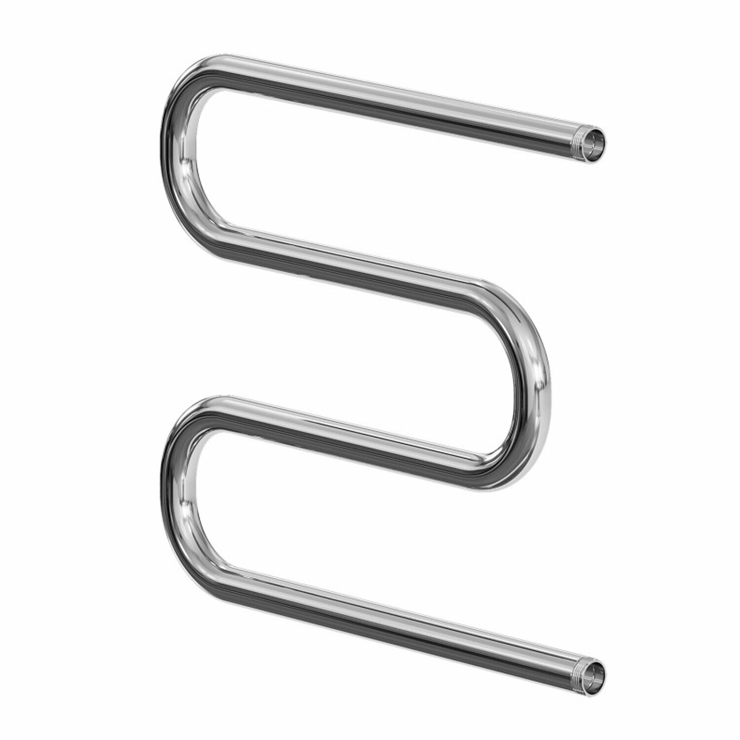 Полотенцесушитель водяной М-образный MIXLINE SIMPLE М 50x50 см подключение 1' дюйм с полимерным покрытием