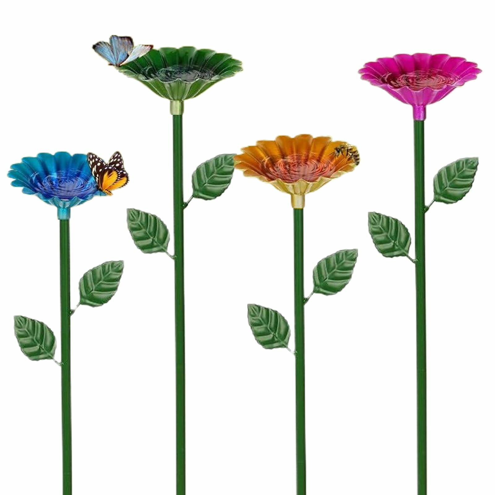 Садовый декор Пчела 4 шт разноцветный