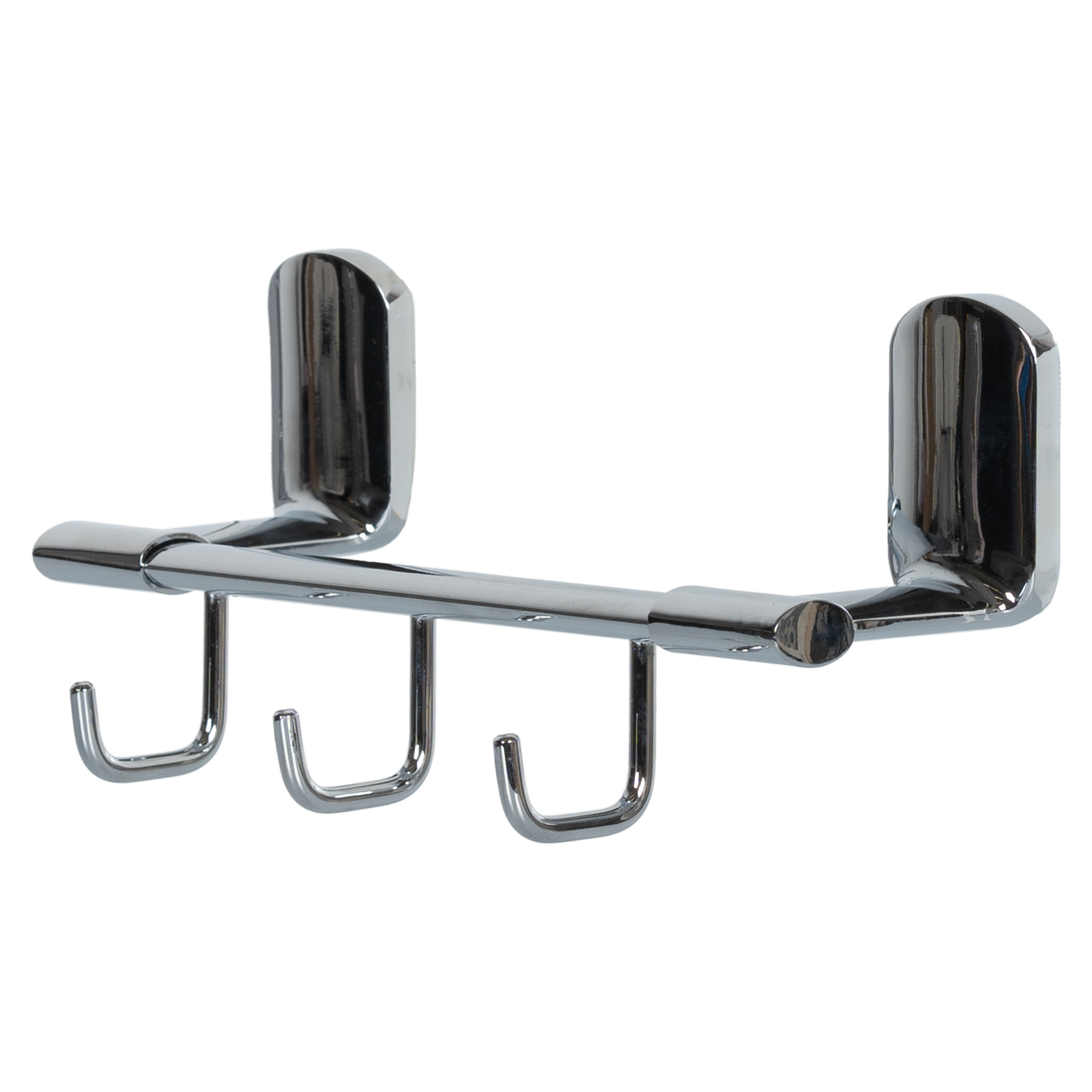 Вешалка Swensa Slick SWR-5600-10, металл, 3 крючка, цвет хром