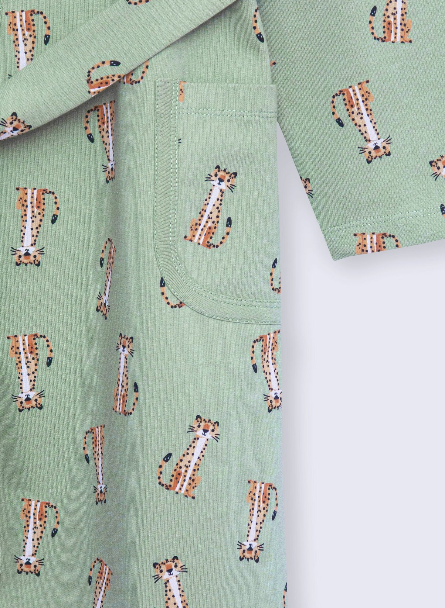 Халат Winkiki, размер 140, оливковый — фото 1