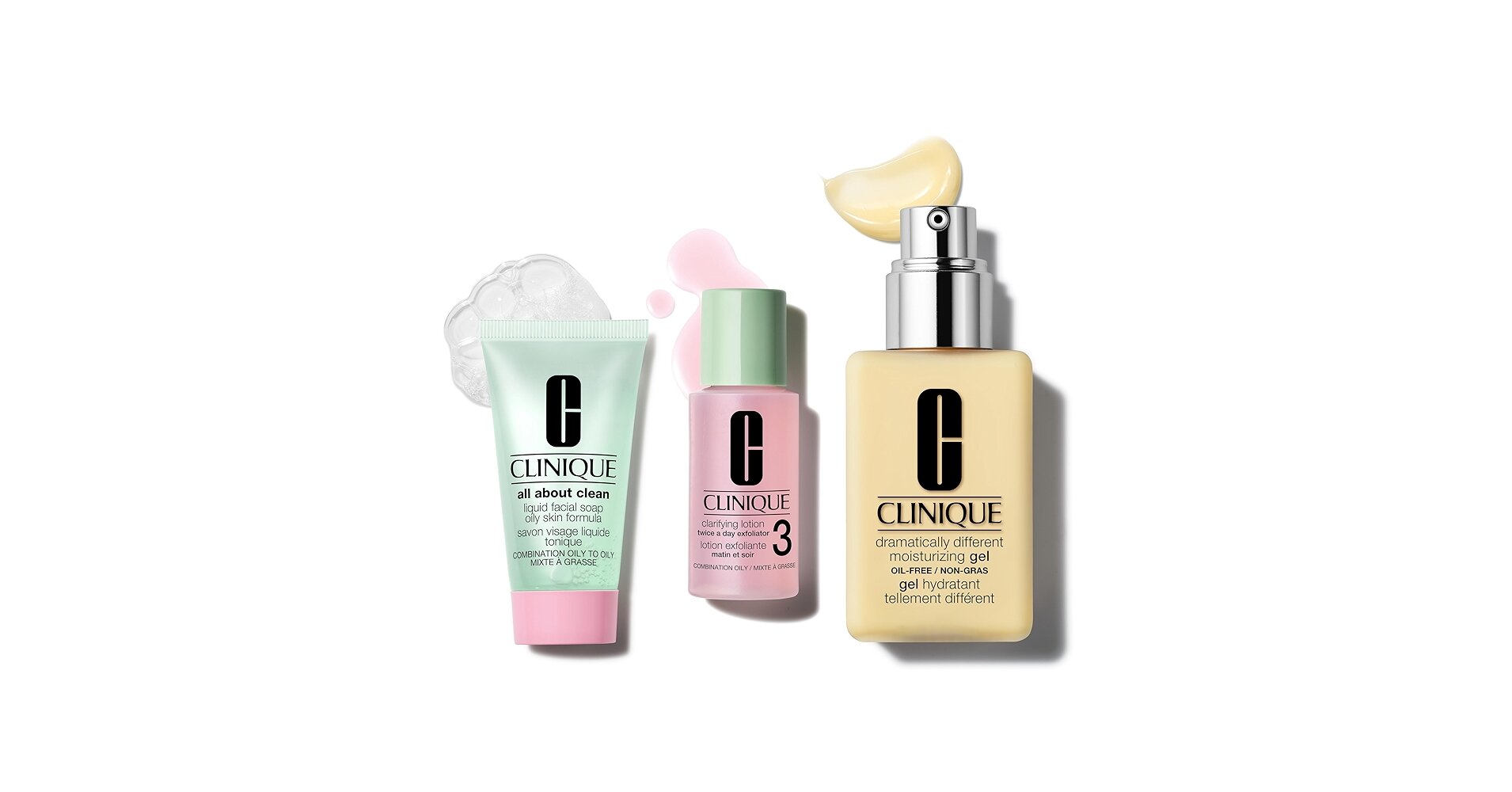 Набор Clinique Great Skin (3-Step Skin Care) для комбинированной и жирной кожи