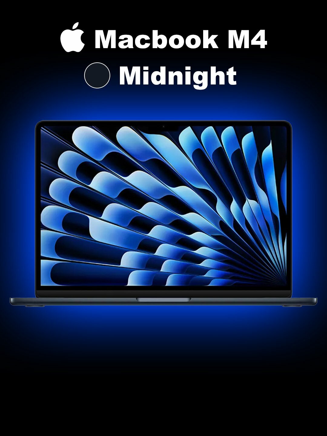 Ноутбук MacBook Air M4, экран 15.3" Liquid Retina, бренд Apple 16/512