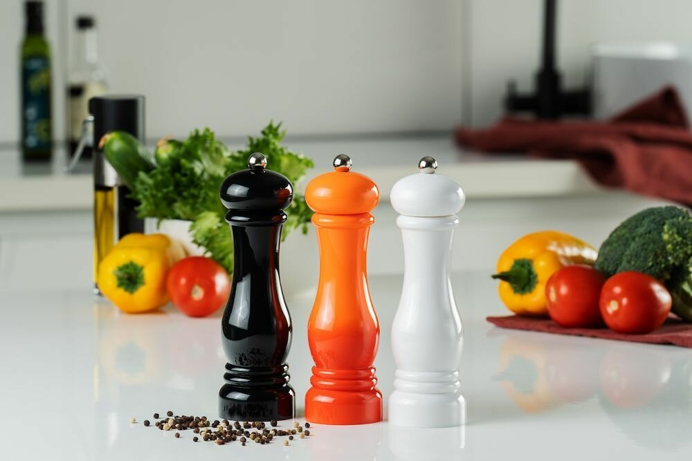 Механическая мельница для специй Gambit белая — фото 1