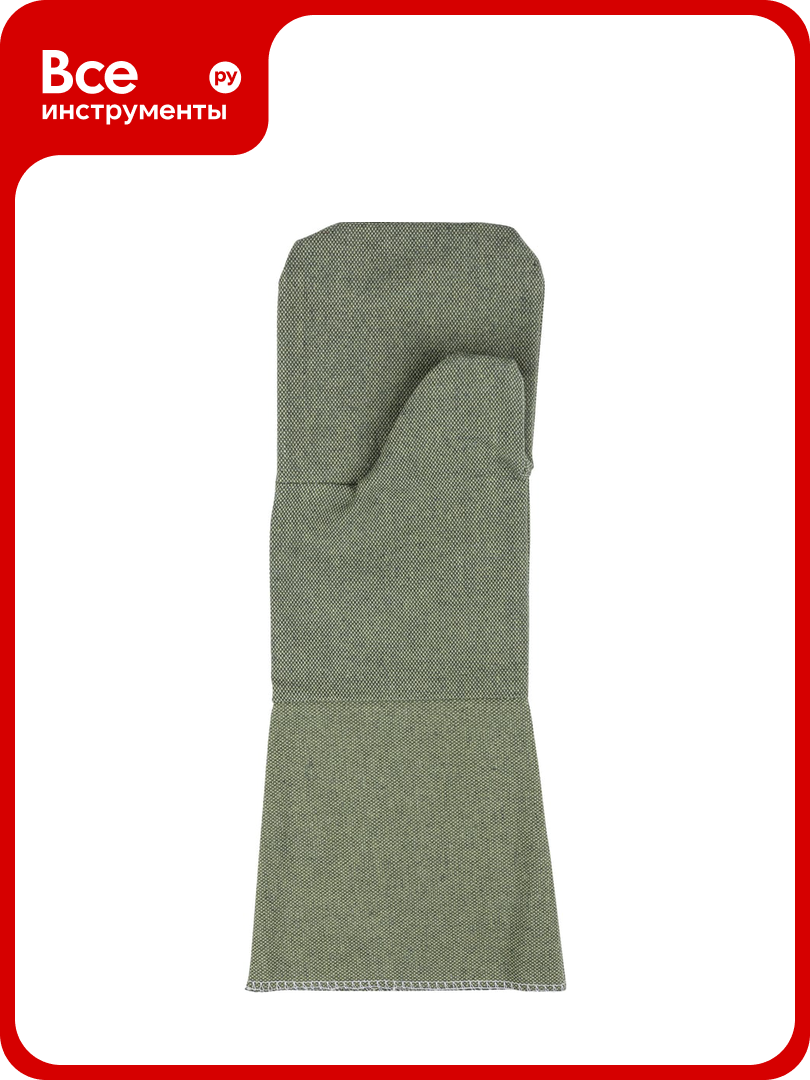 Брезентовые рукавицы TDM ELECTRIC Искра длинный раструб двойной наладонник 420 г/м 1 пара SQ1016-0513