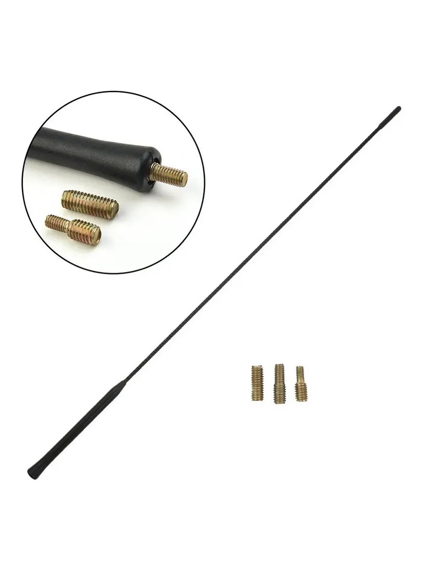 Антенна для Ford Focus Fusion Fiesta наружная крепление на резьбу