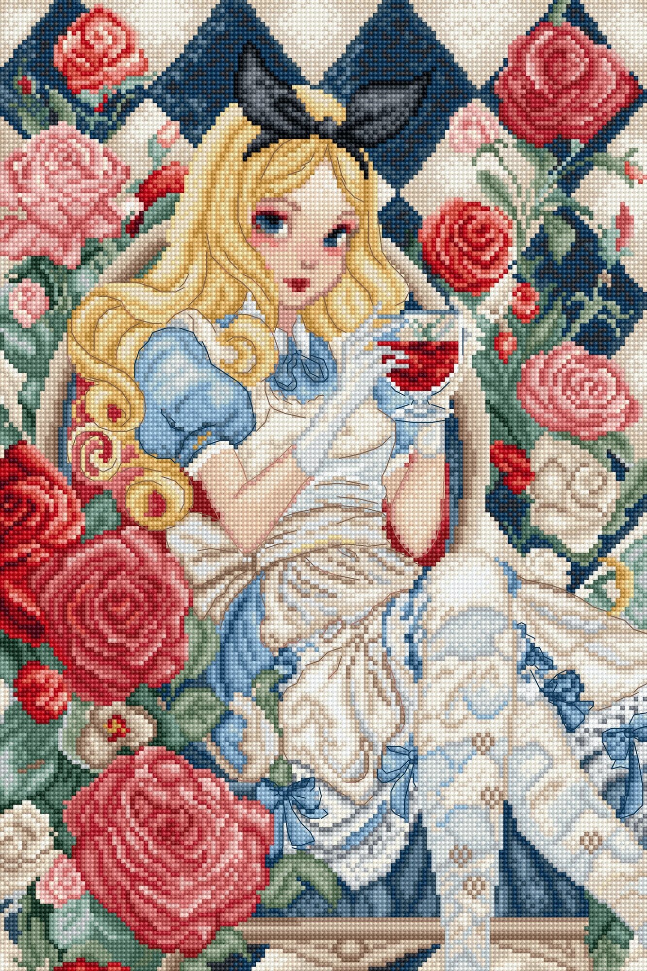 Набор для вышивания LetiStitch L9960 A Glimpse of Wonderland