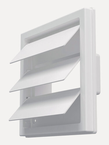 Изображение товара Вентиляционная решетка ERA Street line 1515К511Ф 150 x 150 мм белый