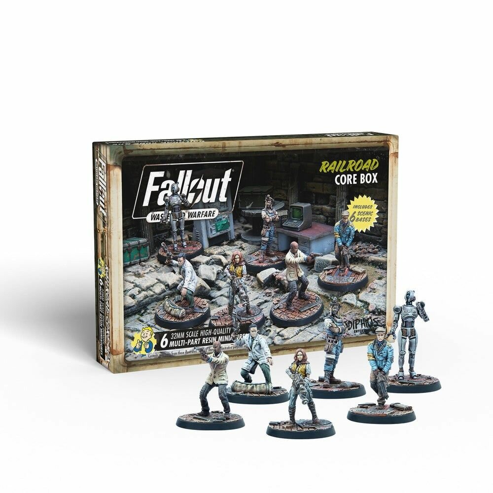 Набор миниатюр Railroad: Core Box Fallout: Wasteland Warfare