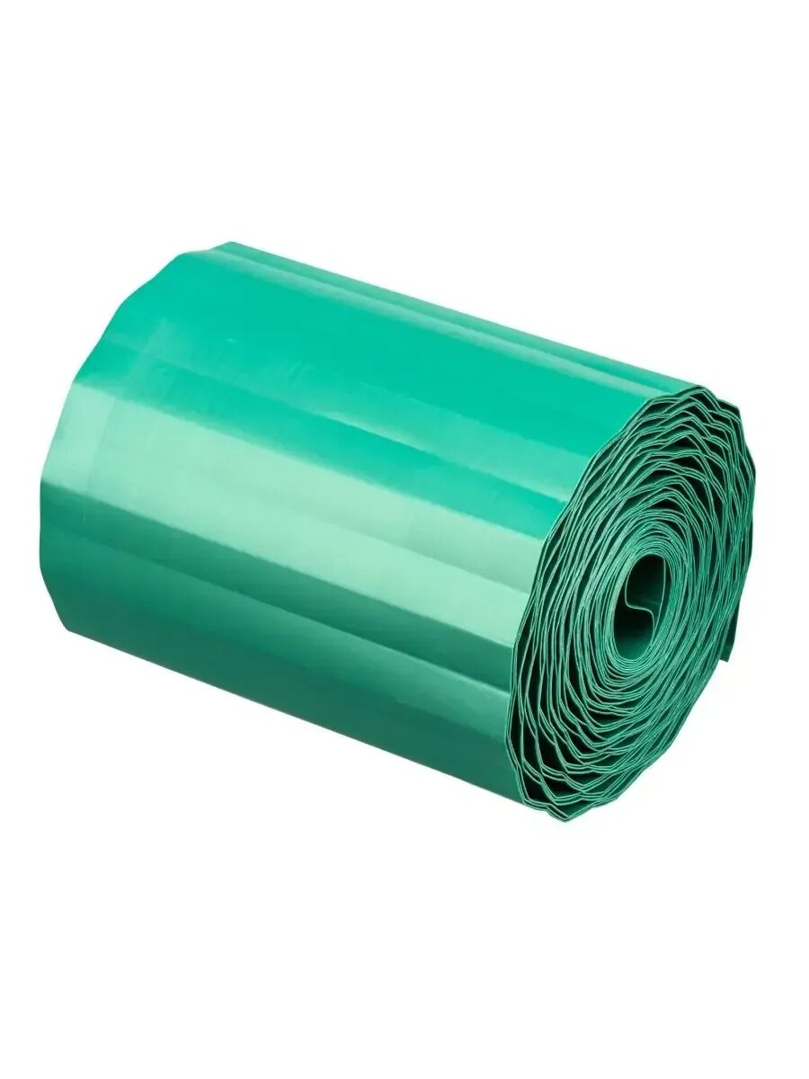 Бордюрная лента садовая 15 х 900 см зеленая 64481