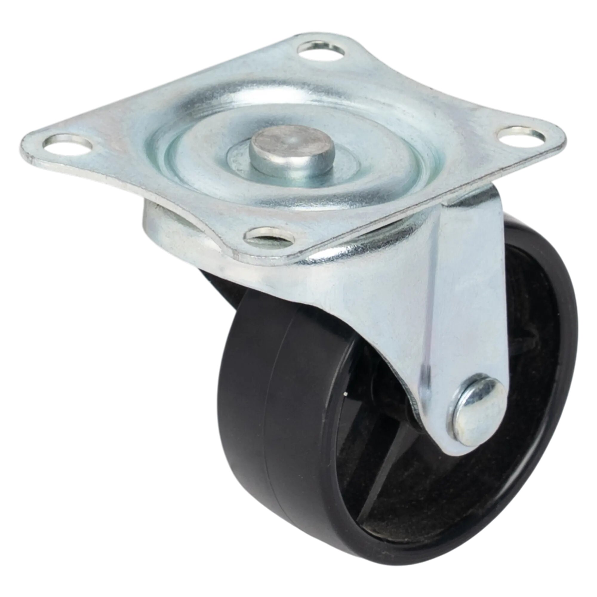 Колесо Tech-Krep поворотное без тормоза 50 мм до 40 кг цвет черный