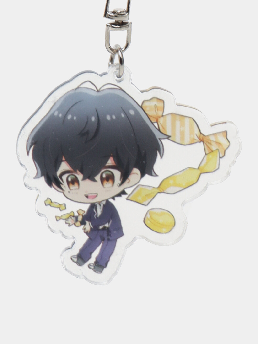 Брелок, голубой — фото 1