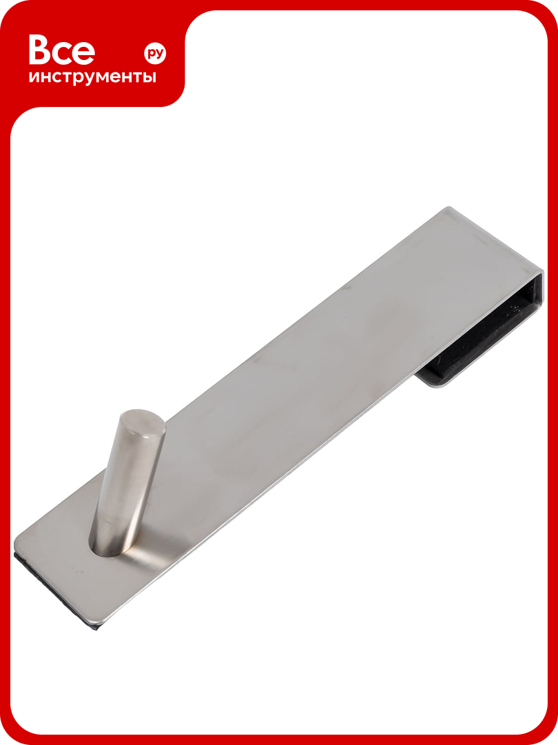 Набор крючков на стеклянную дверь для душа UNISTOR TWIG для дверей 6-10 мм нержавеющая сталь 3x3х13 см 2 шт. 213052