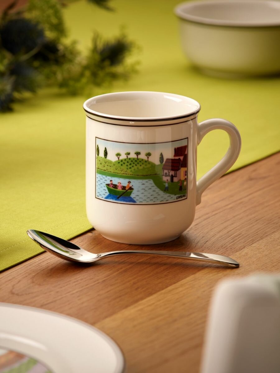 Кружка "Лодка" 300 мл, Design Naif, Villeroy & Boch, Премиум-Фарфор — фото 1
