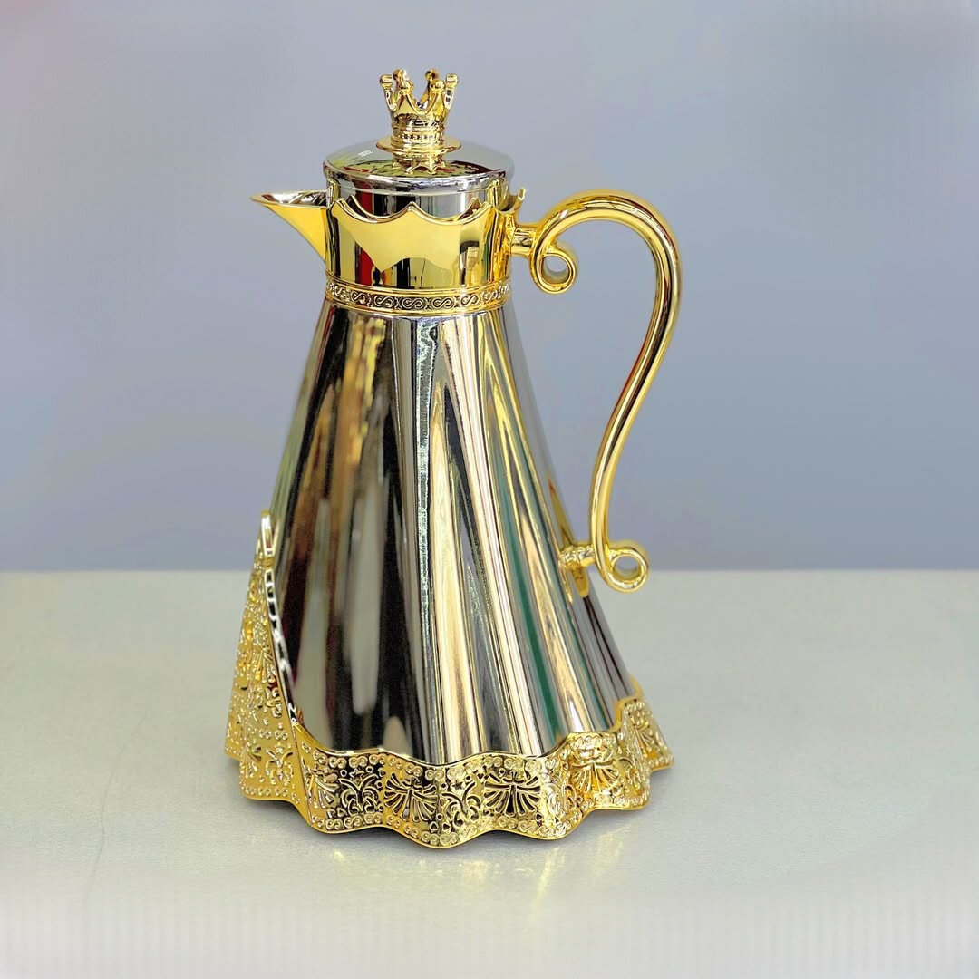 Термос для сохранения воды и водных напитков горячими и холодными, 1 л белый