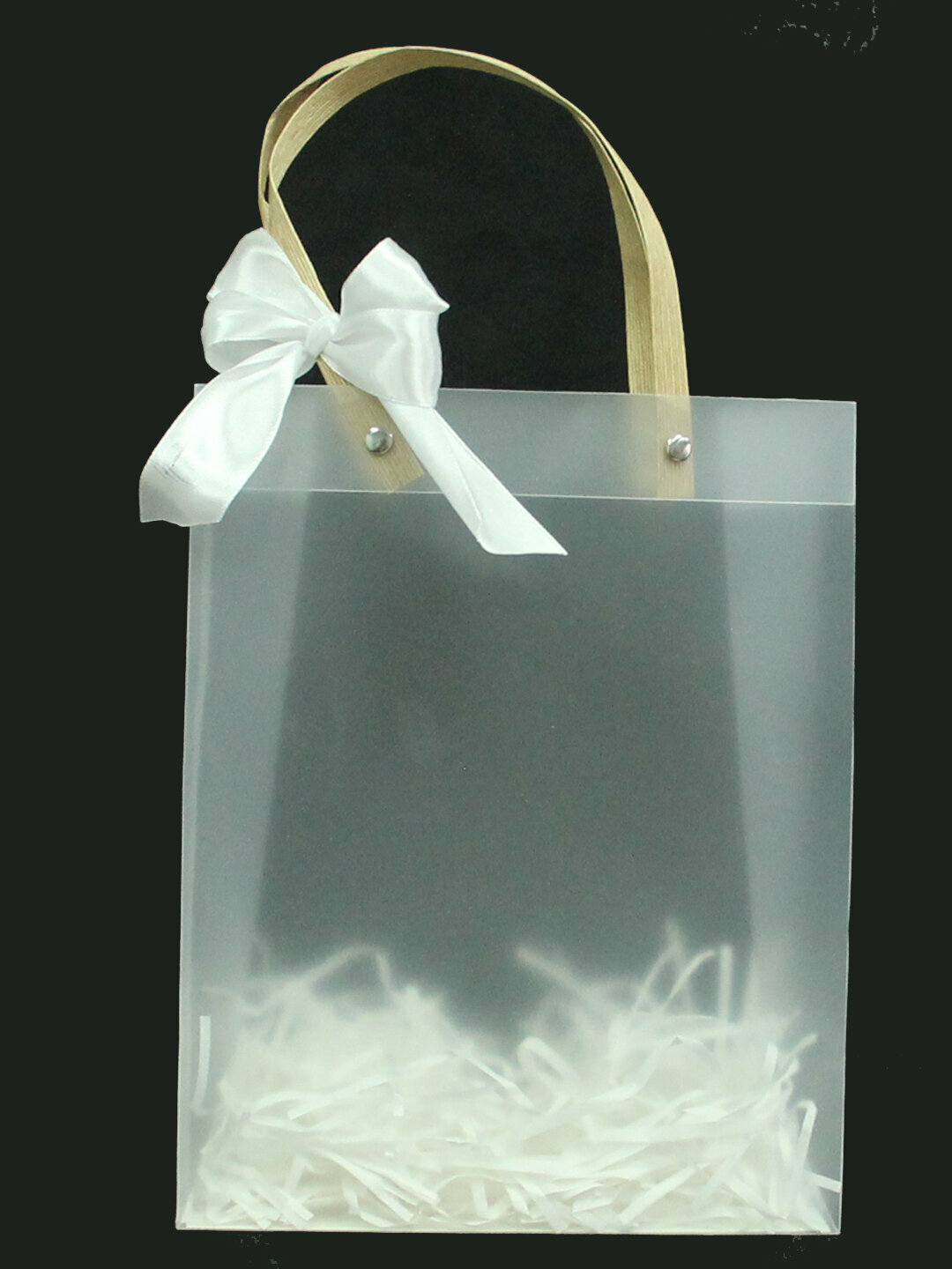 Подарочный набор из 4-х упаковок с бантиком и LED подсветкой, сумка размером 25×20×19, праздничный и стильный комплект