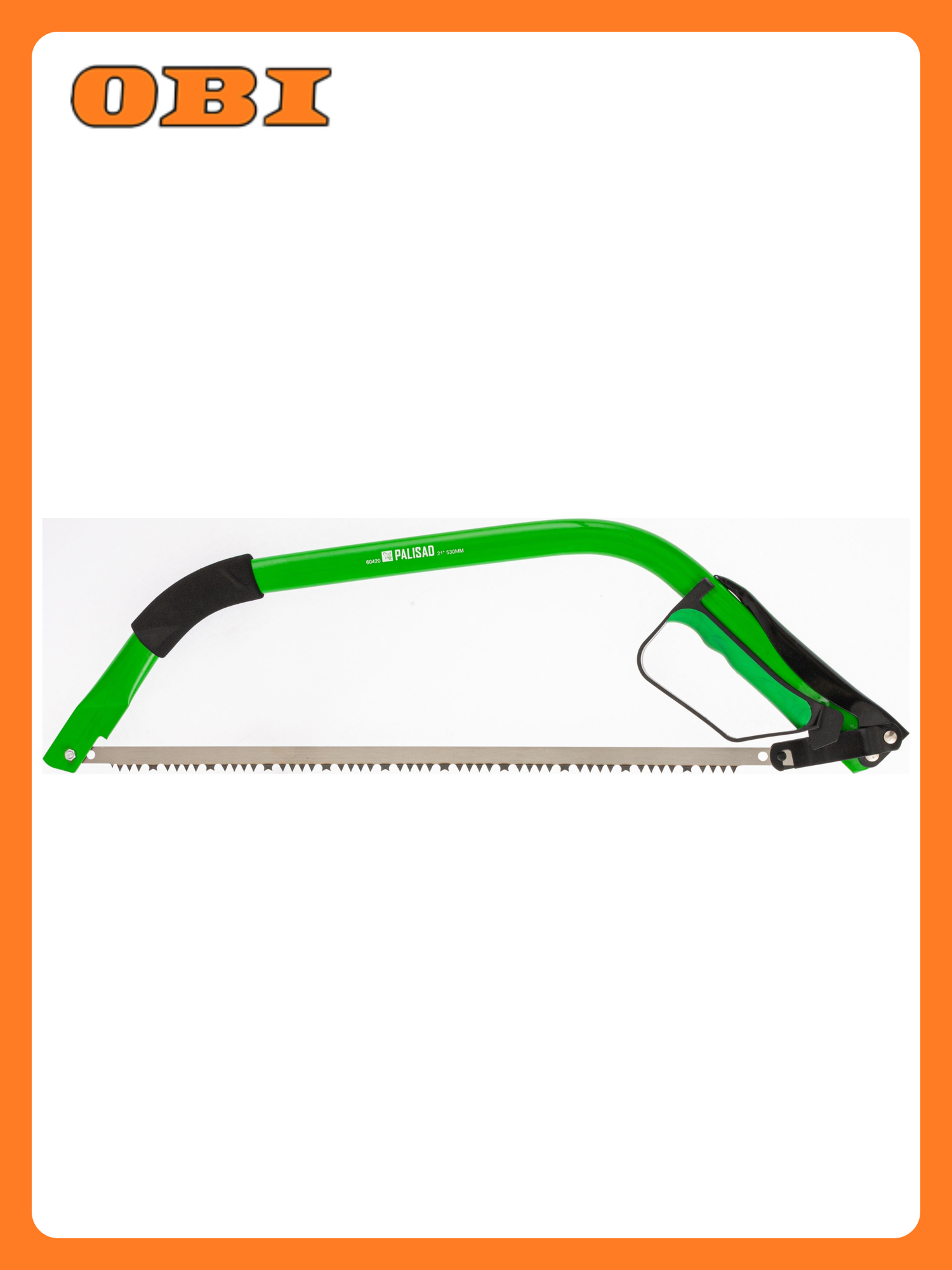 Пила садовая PALISAD лучковая 530 мм