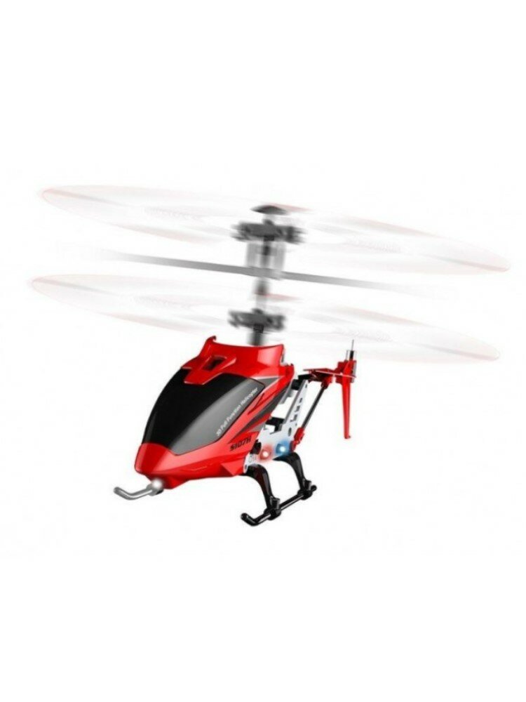 Радиоуправляемый вертолет Syma "Phantom" S107H Yellow, с гироскопом, время полета до 5 мин, 2,4 ГГц