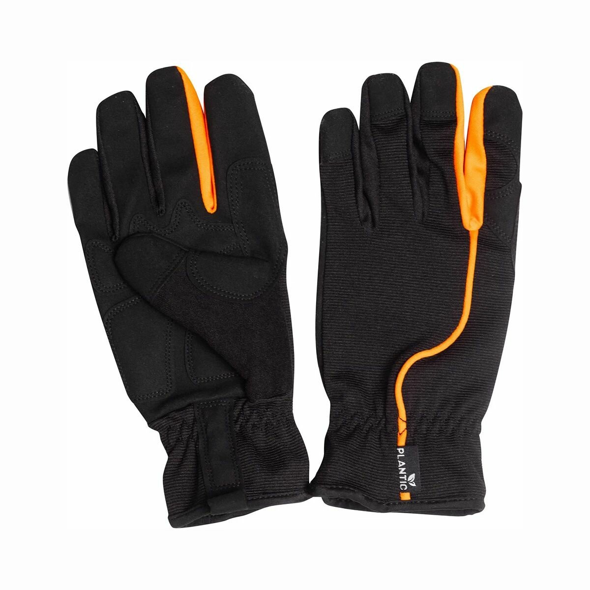 Перчатки рабочие PLANTIC размер 10, хлопковые с ПВХ-покрытием