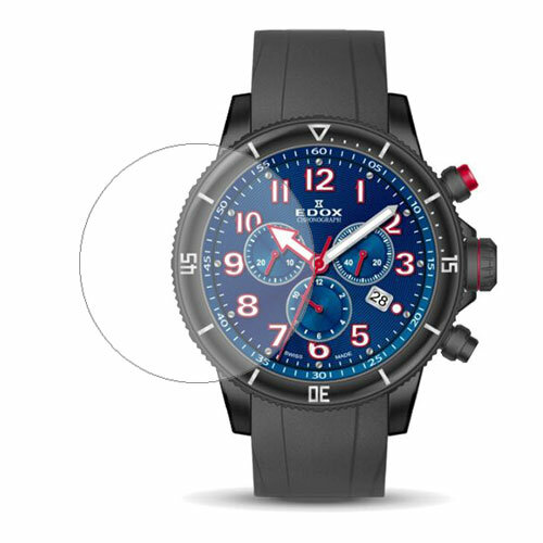 Скрин Мобайл защитный экран для часов Edox EX10227-37NRCA-BRB из гидрогелевая плёнка прозрачная