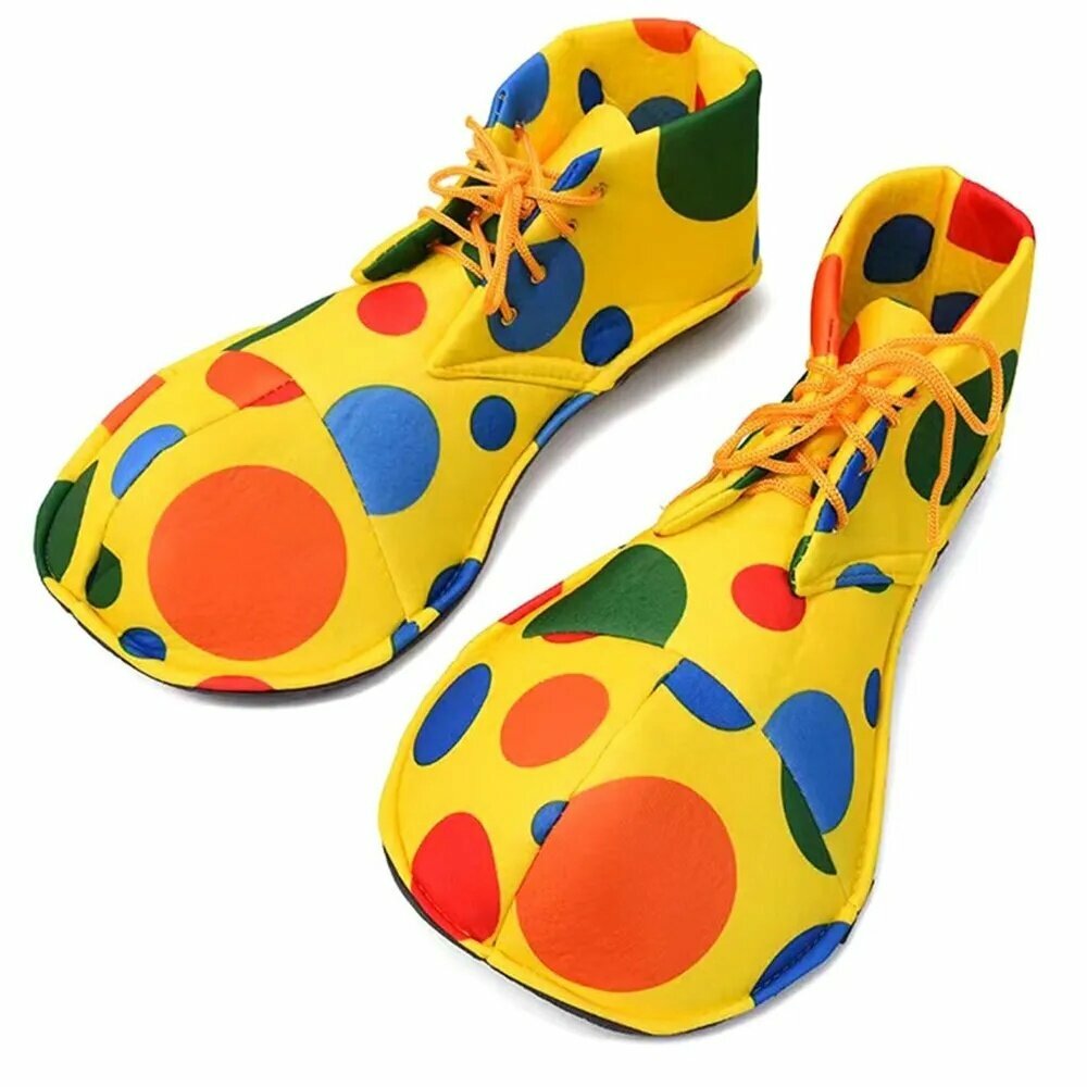 Набор для косплея клоуна на Хэллоуин взрослых-Клоунская обувь 1