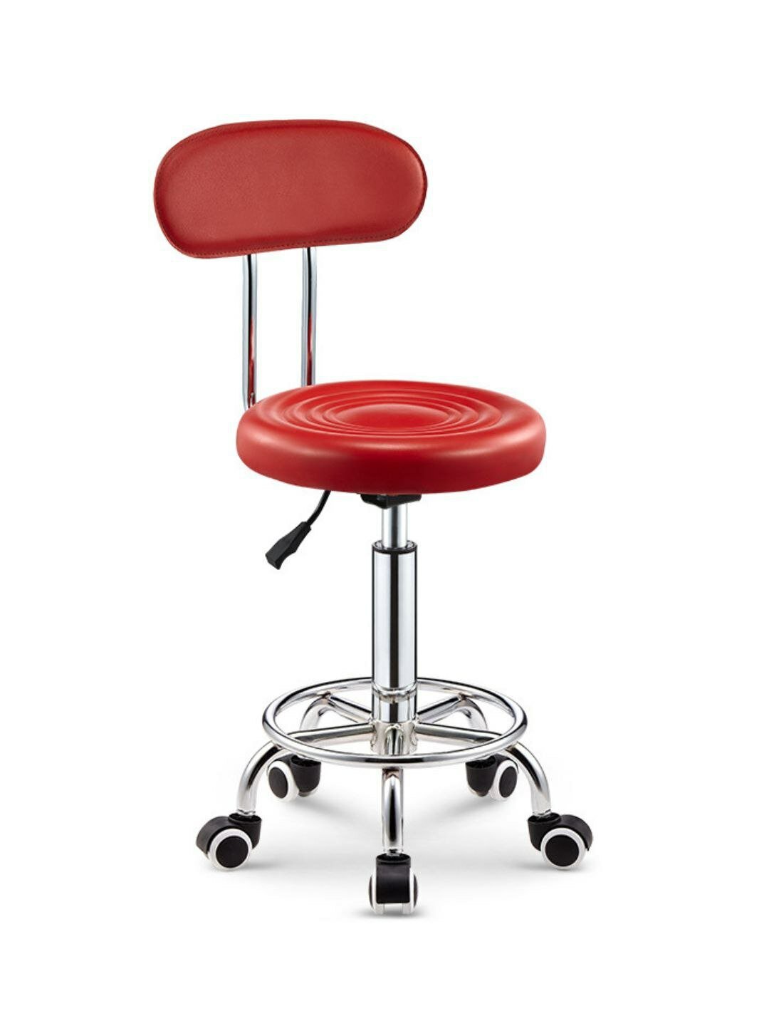 Стул мастера, табурет на колесах, регулируемый, для работы и учебы