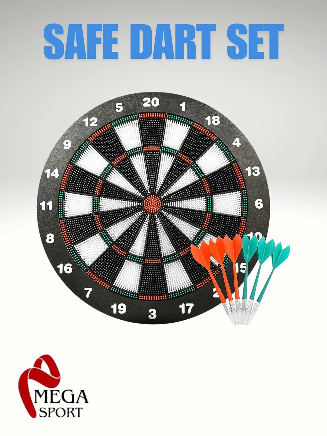 Игровой набор дартса с дротиками предназначен для увлекательного и активного отдыха, помогает развивать меткость