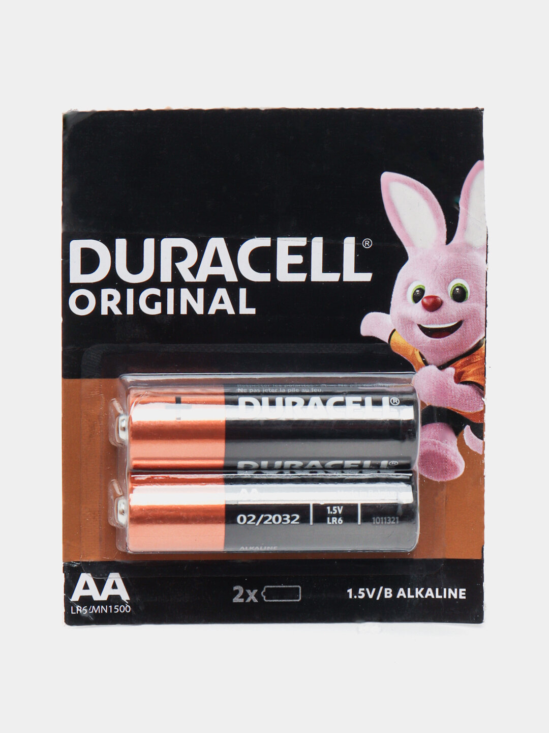 Батарейки Duracell Simply AAA, 1.5В, щелочные, 2 шт. в упаковке маленкий