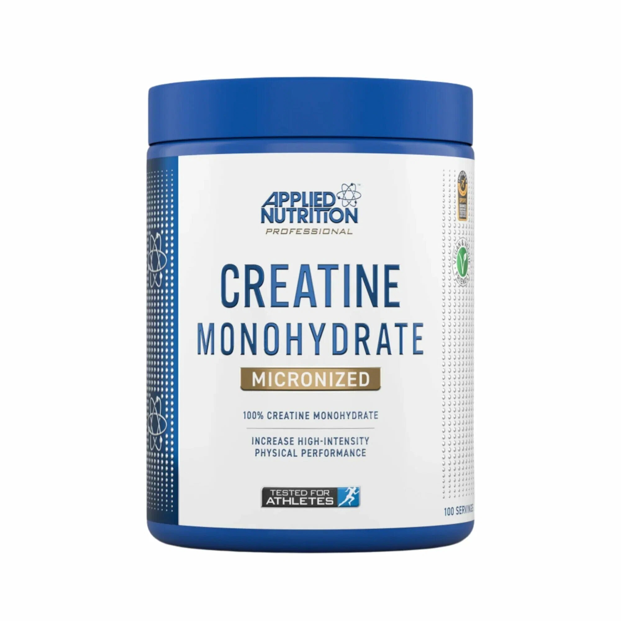 Applied Nutrition Creatine Monohydrate 500 г (100 порций) — 100% чистый микронизированный креатин