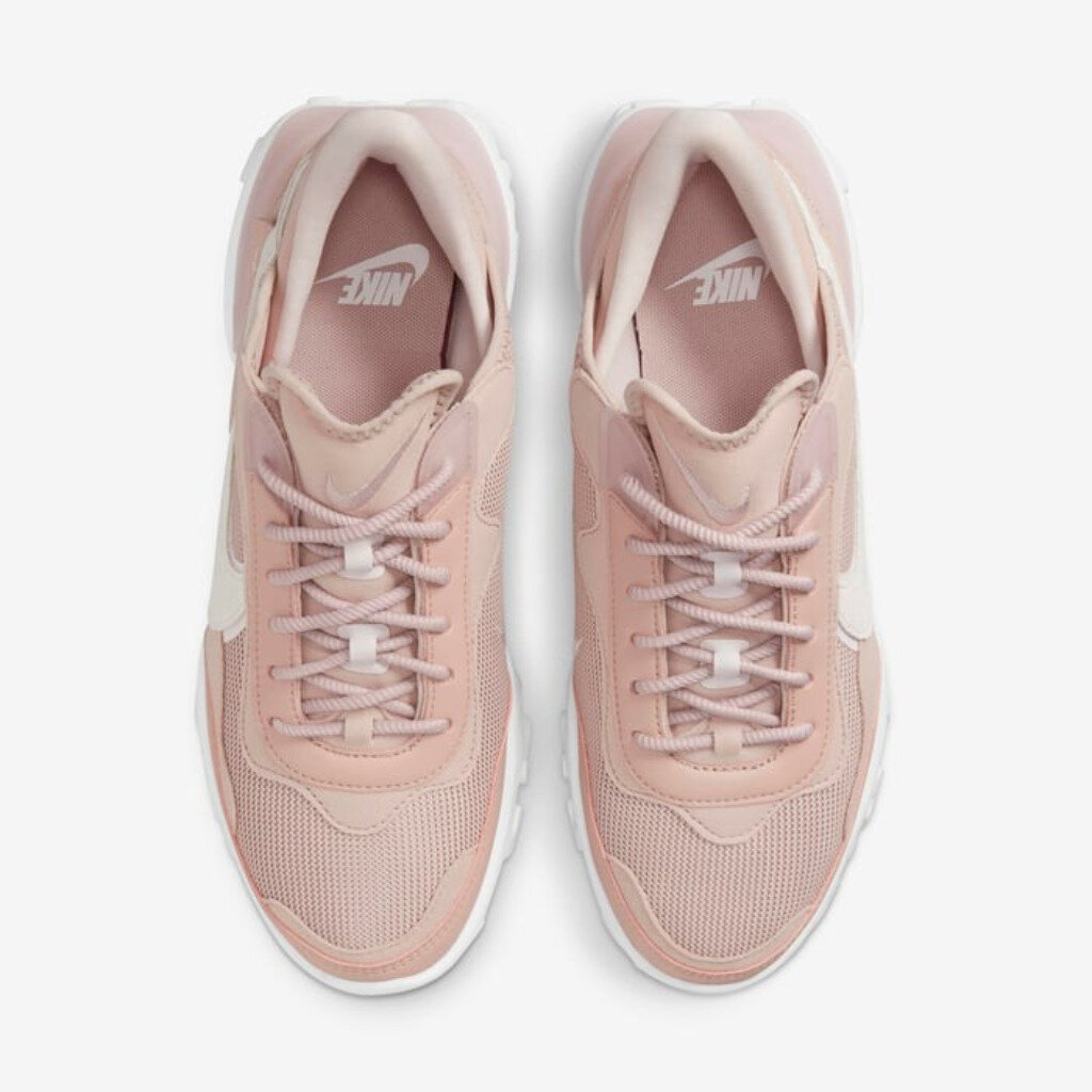 Кроссовки NIKE React Revision, размер 6.5 US, розовый/белый — фото 1