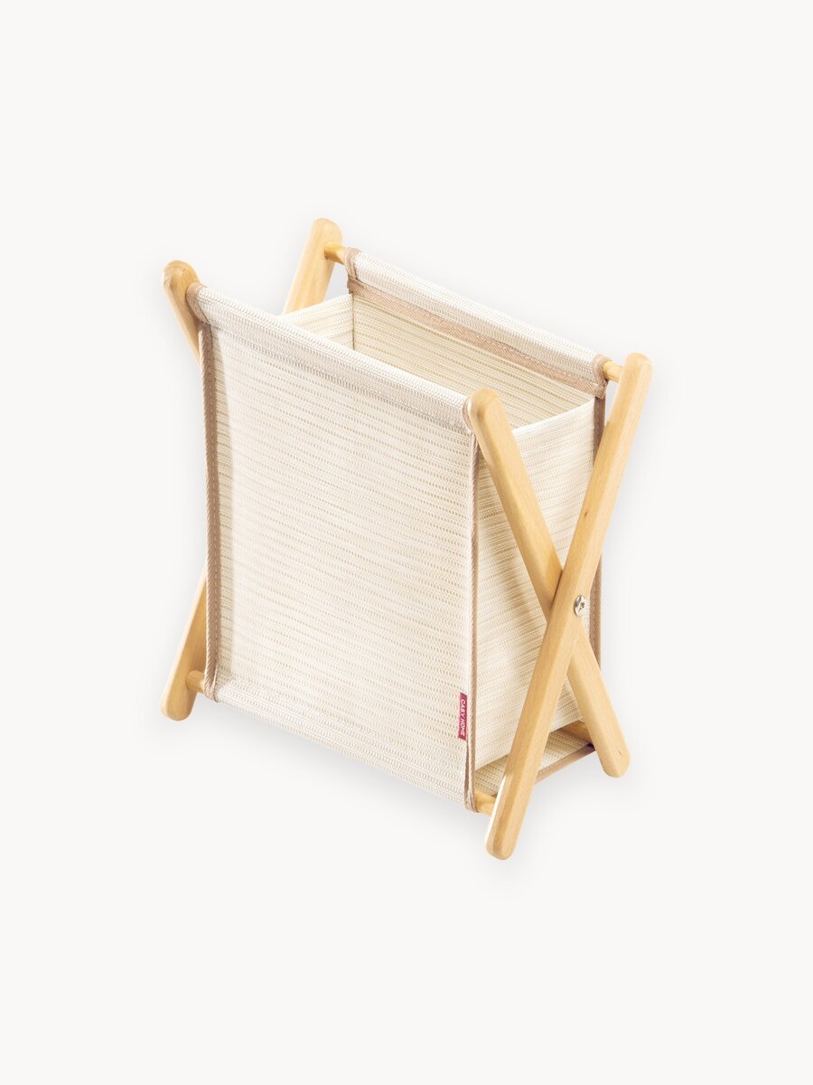 Газетница Casy Home "MINI", бежевая, 23×15×23 см, для газет/журналов/книг