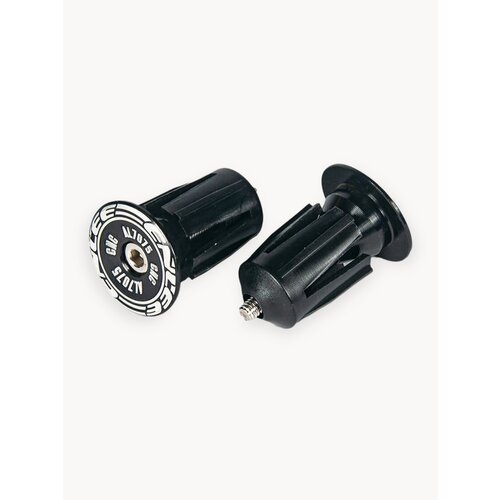 Заглушки руля Enlee BD-10 ударопрочный АБС-пластик фиксация якорем, чёрный